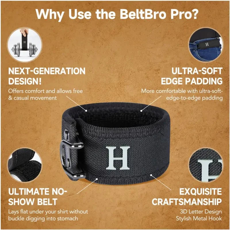 🔥 Tactical Metal Hook Elastic Belt (Unisex) - No Buckle Invisible Design 🔥 | Soft Adjustable Side |