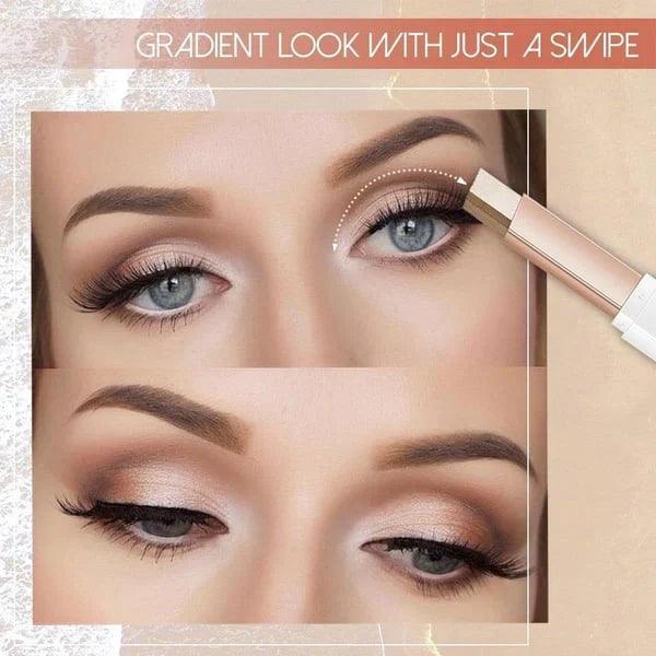 😍6 Pcs Instant Glow 2-in-1 Eyeshadow Stick, Perfect Makeup🔥