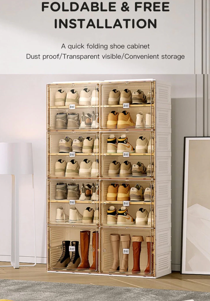🔥 Premium Shoe Rack Shelf 8 Layer | BOGO & 5-Year Warranty