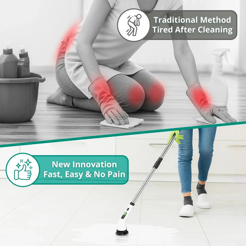 9 in 1 Cordless Home Electric Cleaning Brush