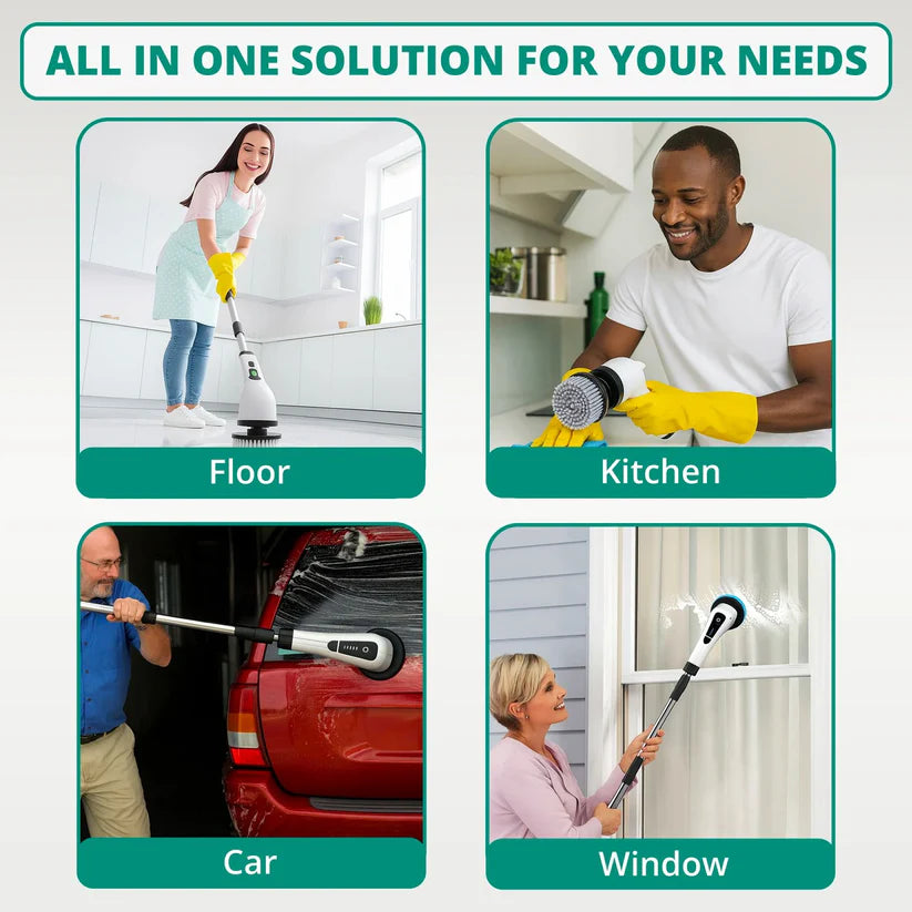 9 in 1 Cordless Home Electric Cleaning Brush