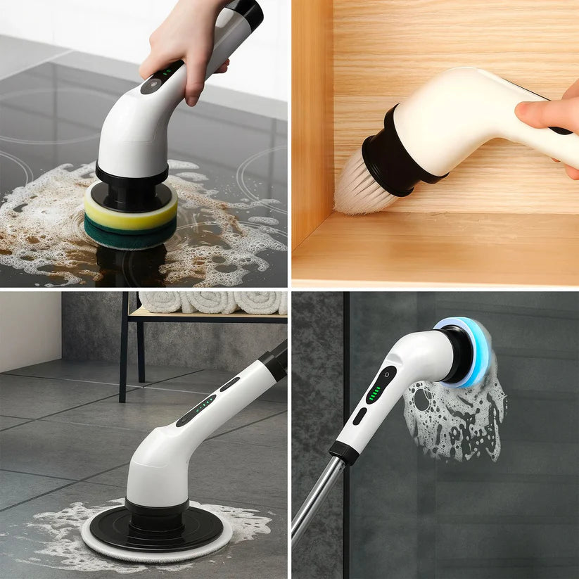 9 in 1 Cordless Home Electric Cleaning Brush