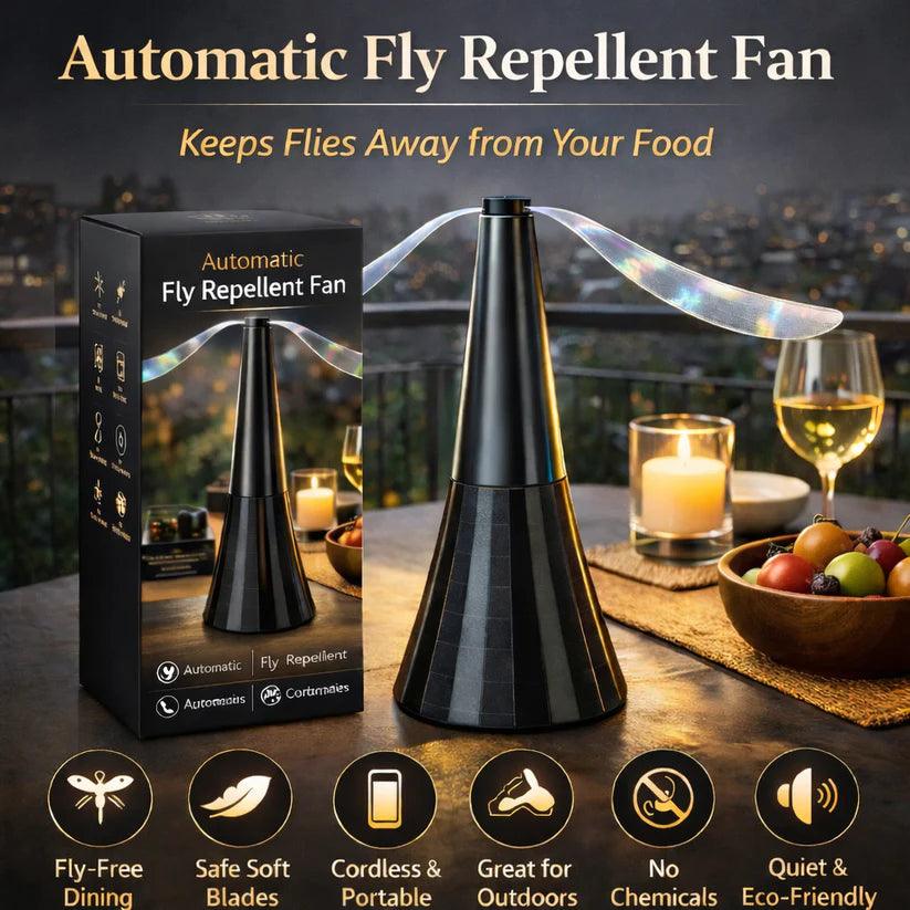 Fly Repellent Fan for Food & Outdoor Dining