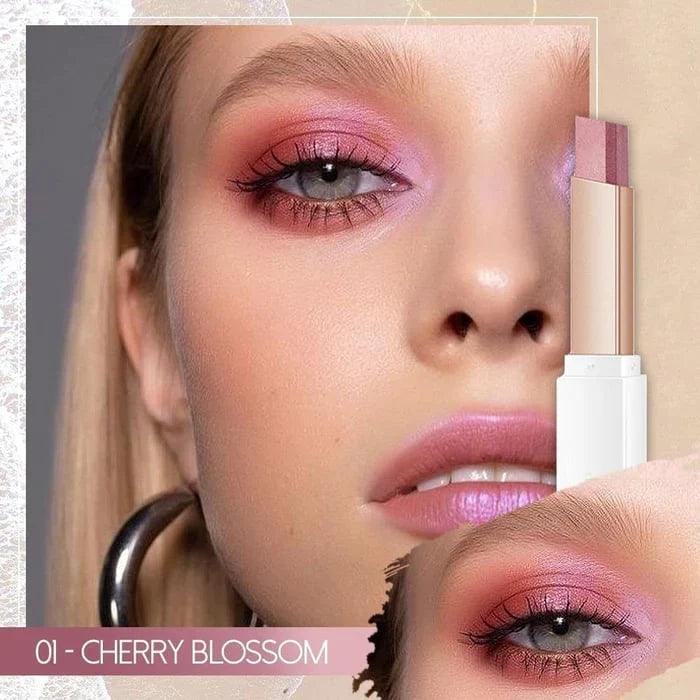 😍6 Pcs Instant Glow 2-in-1 Eyeshadow Stick, Perfect Makeup🔥