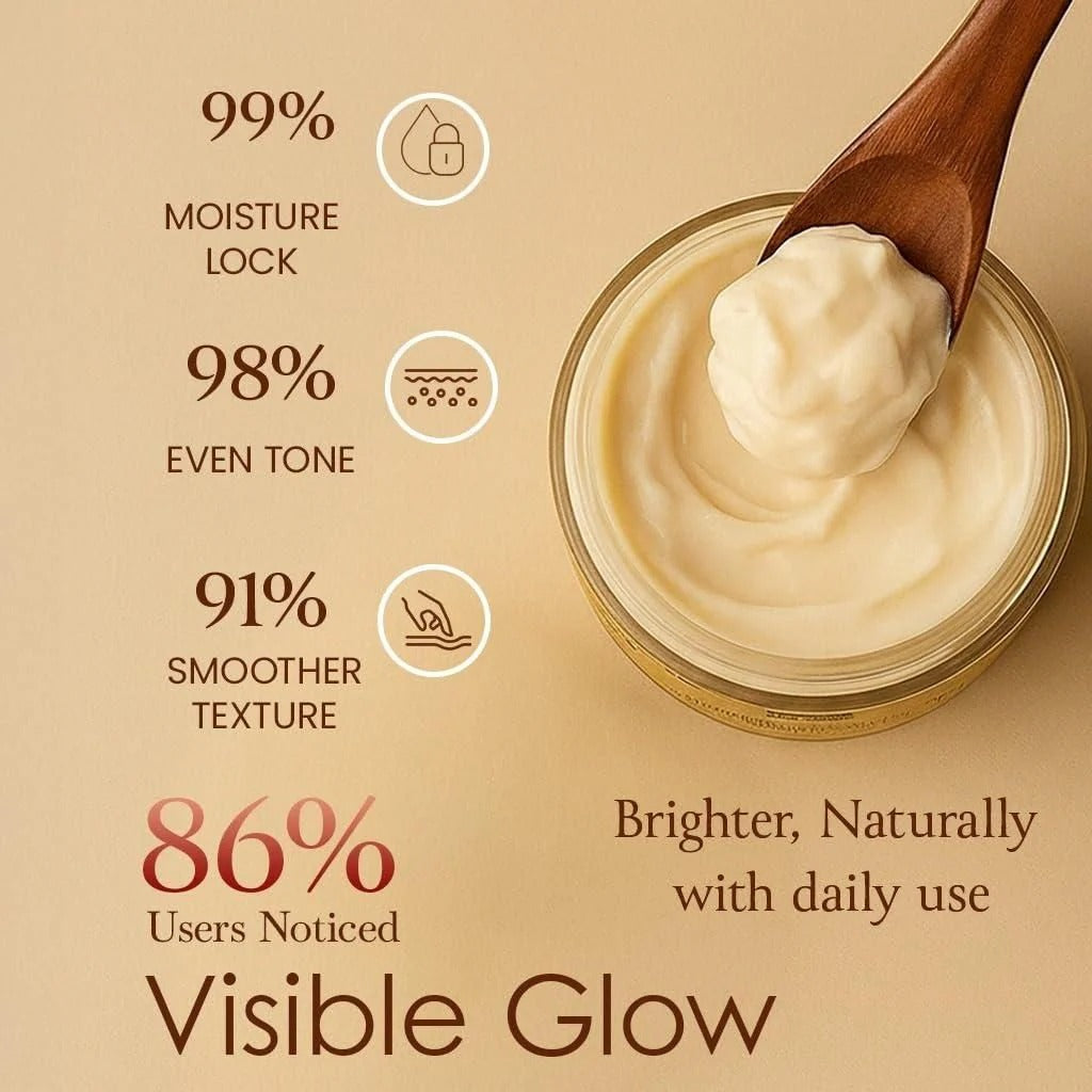 (BUY 1 GET 1 FREE) Glowgold® - Magic Glow Gold & White Body Cream Combo