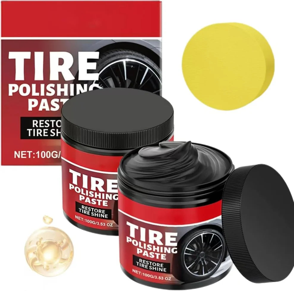 Magic Tire Polish Restoration Pastehing Paste Blackening
