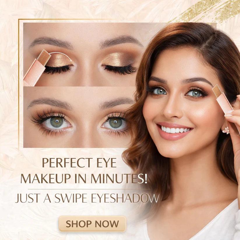 😍6 Pcs Instant Glow 2-in-1 Eyeshadow Stick, Perfect Makeup🔥