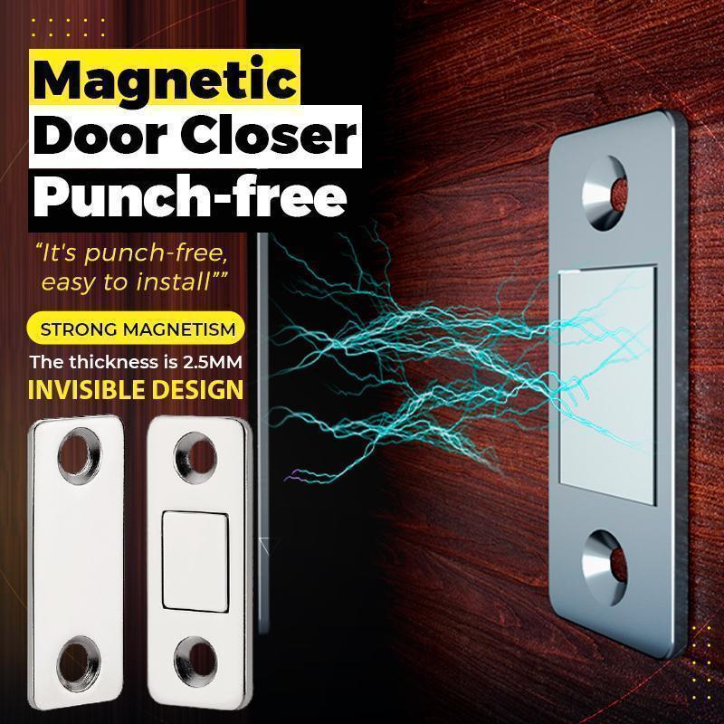 🚪 BUY 1 GET 3 FREE! 🔥 Non-Perforated Magnetic Door Closer